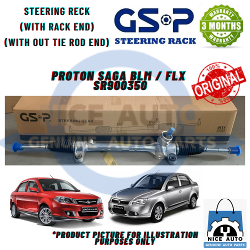 PROTON SAGA BLM / FLX / FL / SAGA VVT POWER STEERING GEAR RACK | Shopee ...