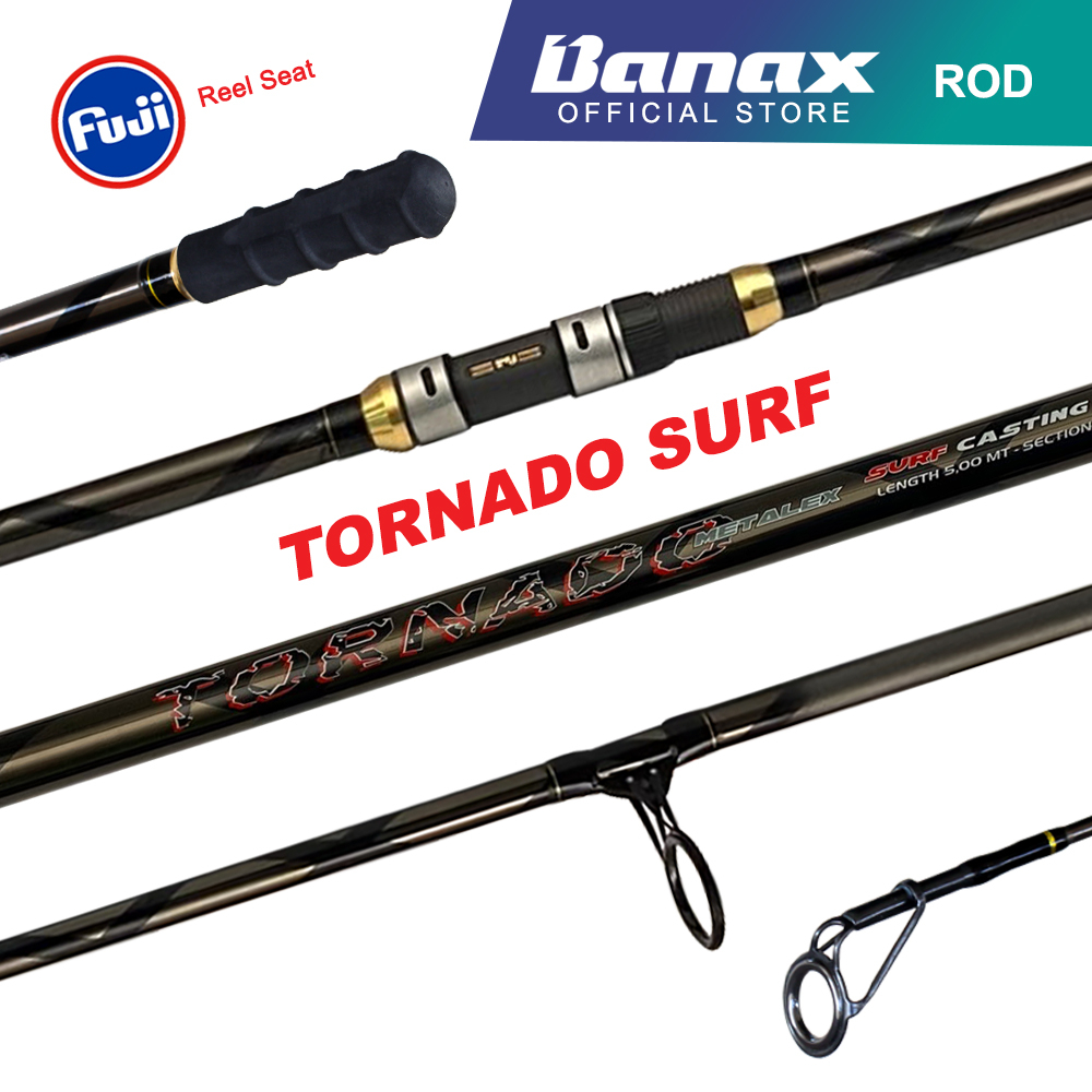 Banax Tornado Surf Fishing Rod (14'7ft - 16'4ft) | Shopee Malaysia