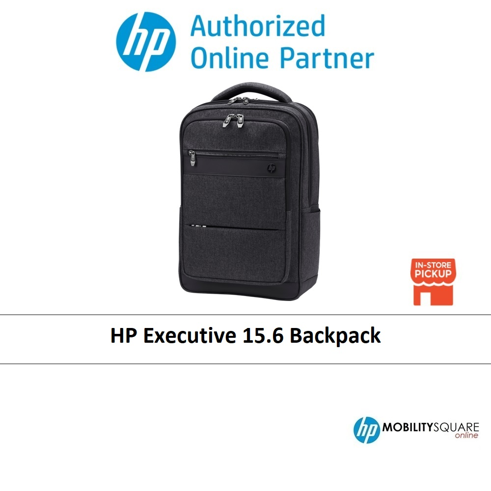 HP Executive 15.6 Backpack (6KD07AA) Shopee Malaysia