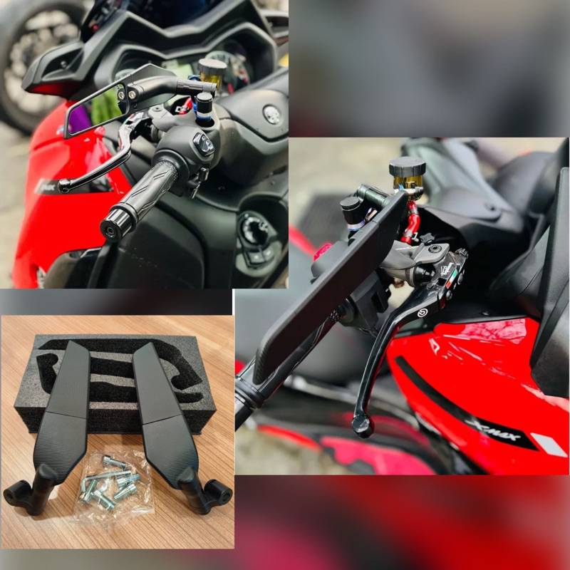 Side Mirror Yamaha Honda NVX Xmax Nmax Y15 Y16 Rs150 Rsx Lc135 Ego Ex5