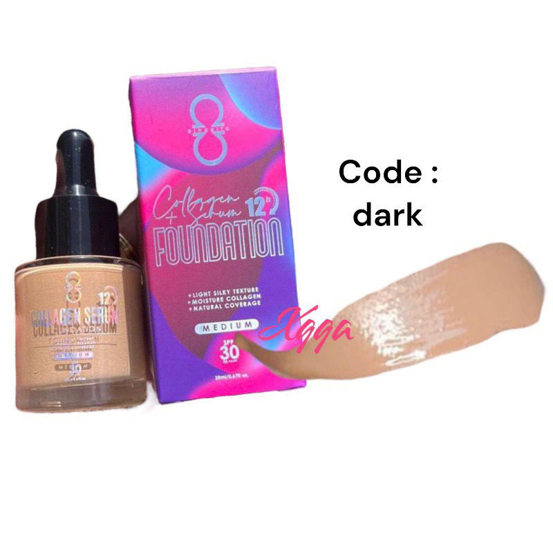 ALHA ALFA COLLAGEN SERUM FOUNDATION Alha alfa booster foundation