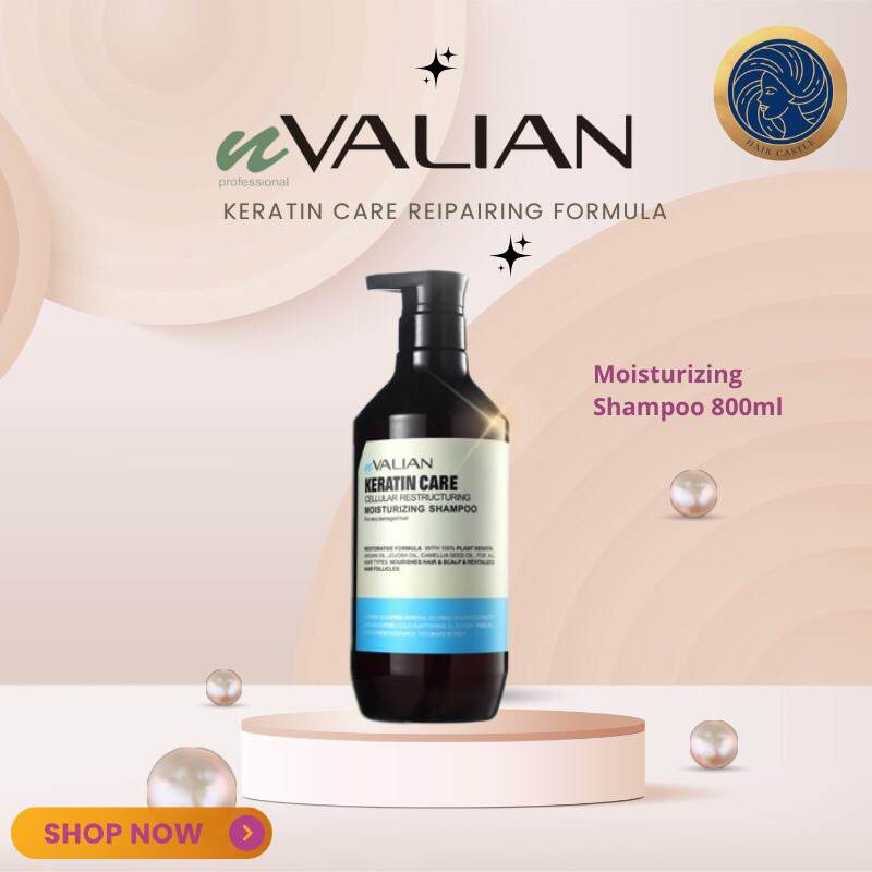 Valian Keratin Care MOISTURIZING SHAMPOO 800ml | Shopee Malaysia