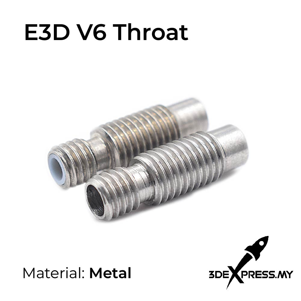Extruder Heat break V6  dual hotend J-head throat all metal length 20/23 mm 1.75mm 3.00mm filament