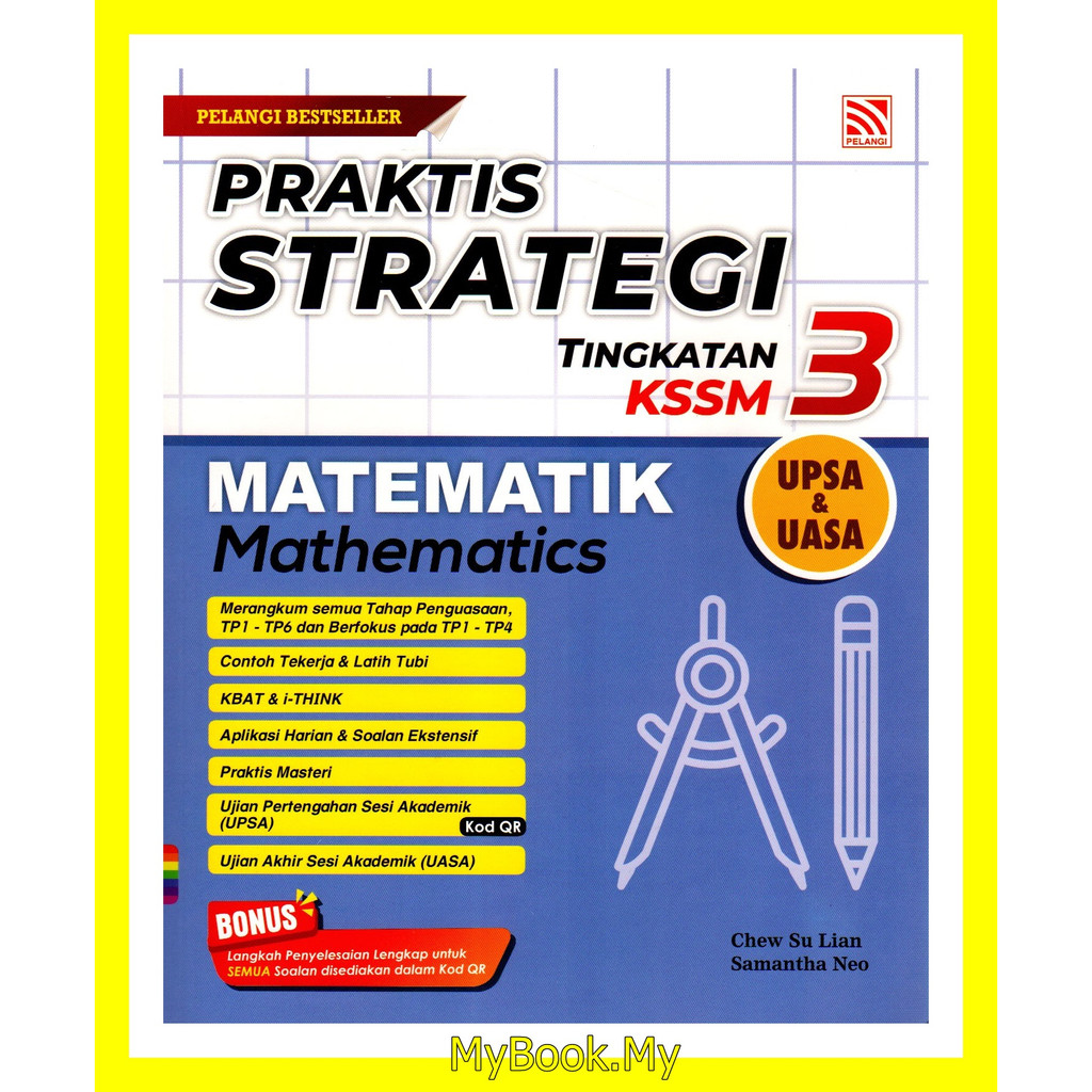 *BARU* MyB Buku Latihan : Praktis Strategi KSSM Tingkatan 3 - Matematik ...