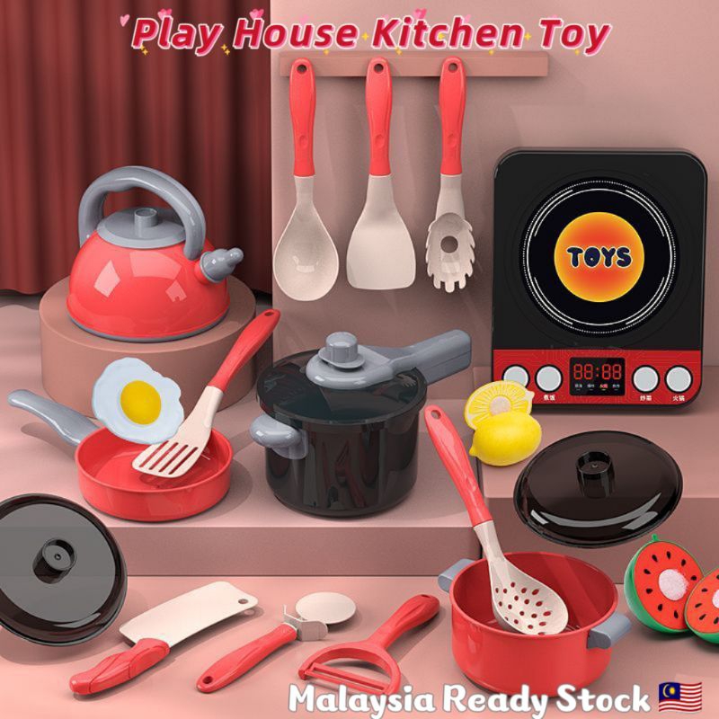 Pretend Play Cooking Toy Kids Cutting Food Toy For Kids Kitchenware