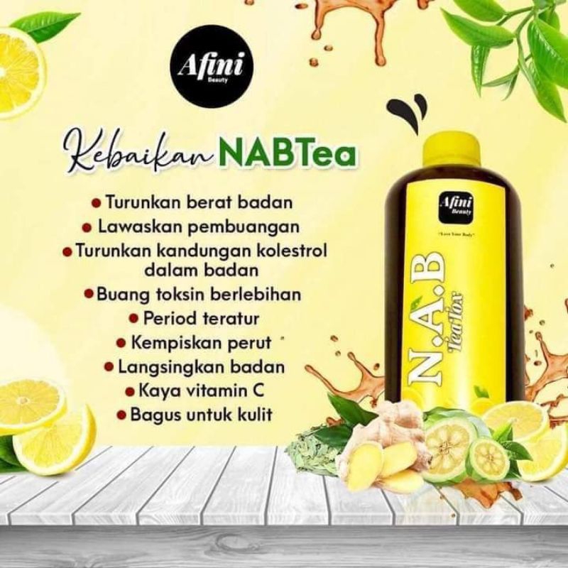 NAB Teatox Jus Kurus Original | Shopee Malaysia