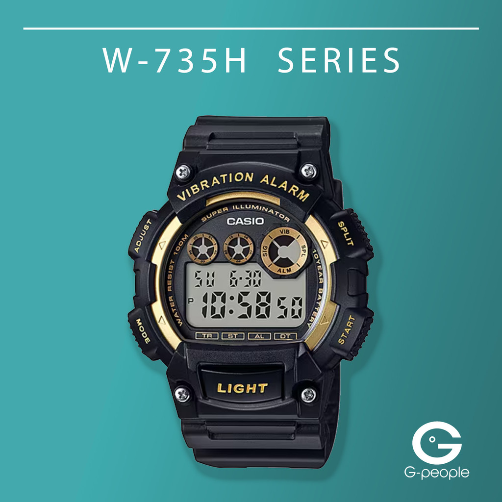 Casio w735h outlet