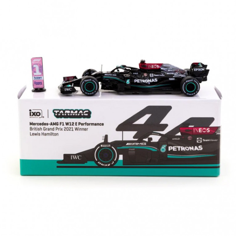 Minichamps Mercedes AMG W12 Lewis Hamilton – 1/43, Bahreïn 2021, Neuve