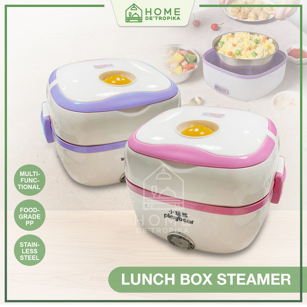 Lunch Box Steamer Electric Mini Rice Cooker Lunch Box Cooker Lunch Box