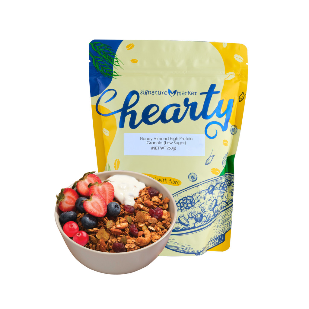 Signature Market Honey Almond High Protein Granola (Low Sugar) (250g