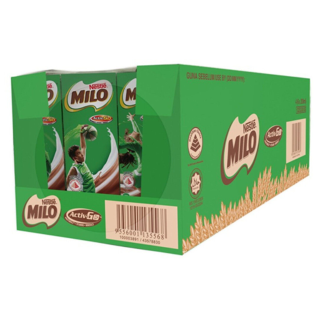 NESTLE MILO RTD 24x200ML (AIR KOTAK) | Shopee Malaysia