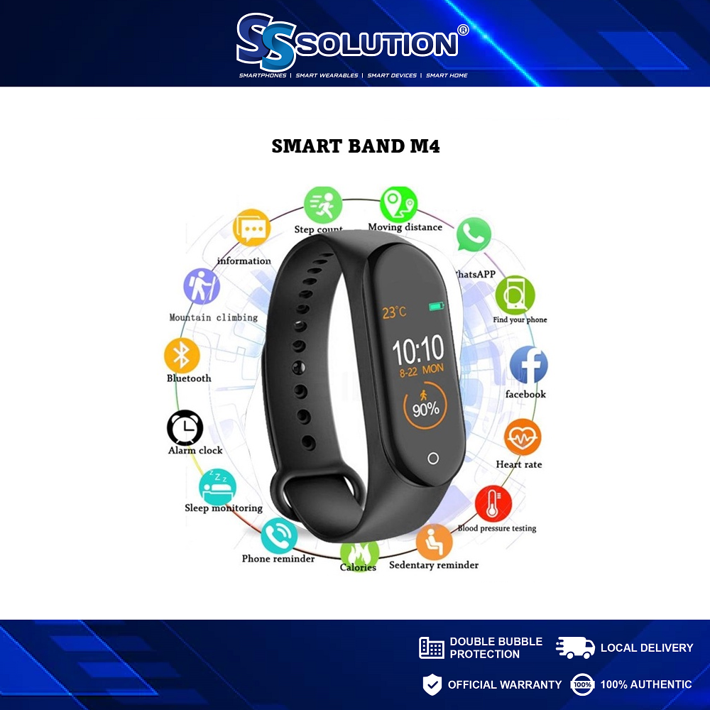 M4 Smart Band Sports Fitness Tracker Waterproof