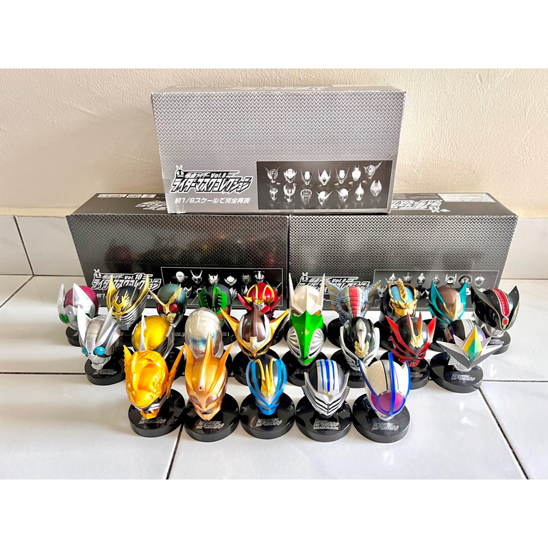 NEW STOCK Kamen Rider Mask Collection RMC Bandai Japan Original toy ...