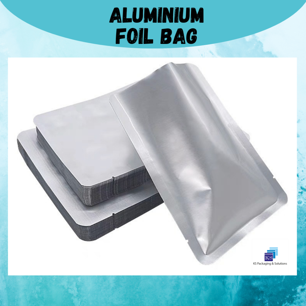 (50pcs) Aluminium Foil Vacuum Bag/ Aluminium Foil Food Bag Shopee Malaysia