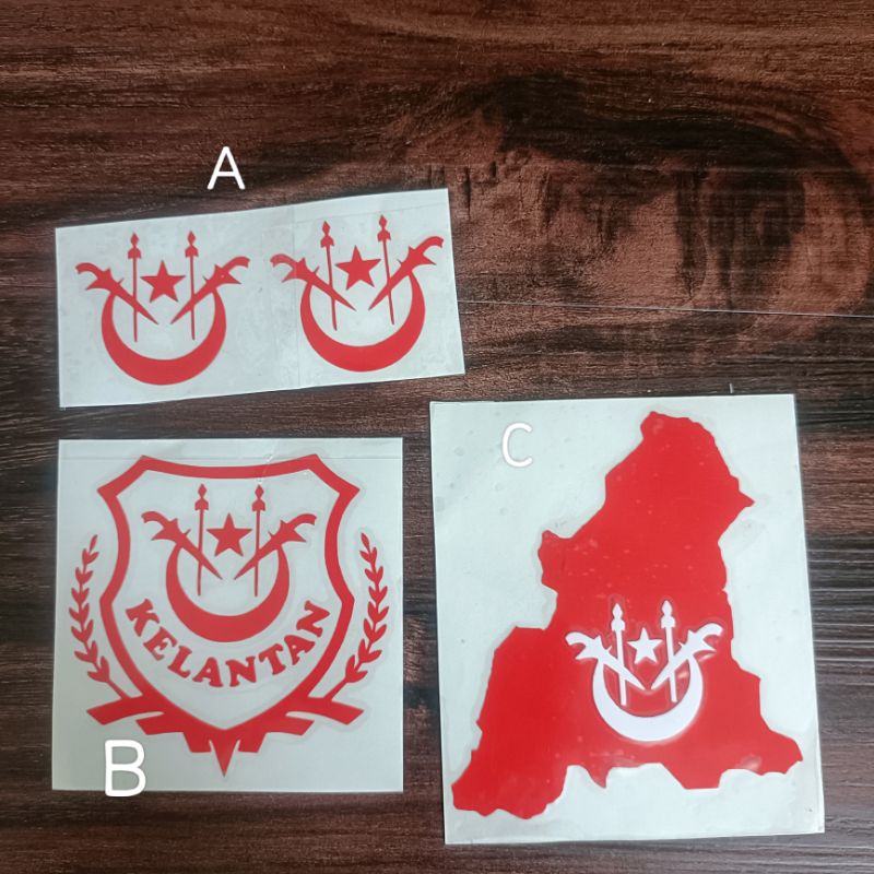 STICKER BENDERA KELANTAN Shopee Malaysia
