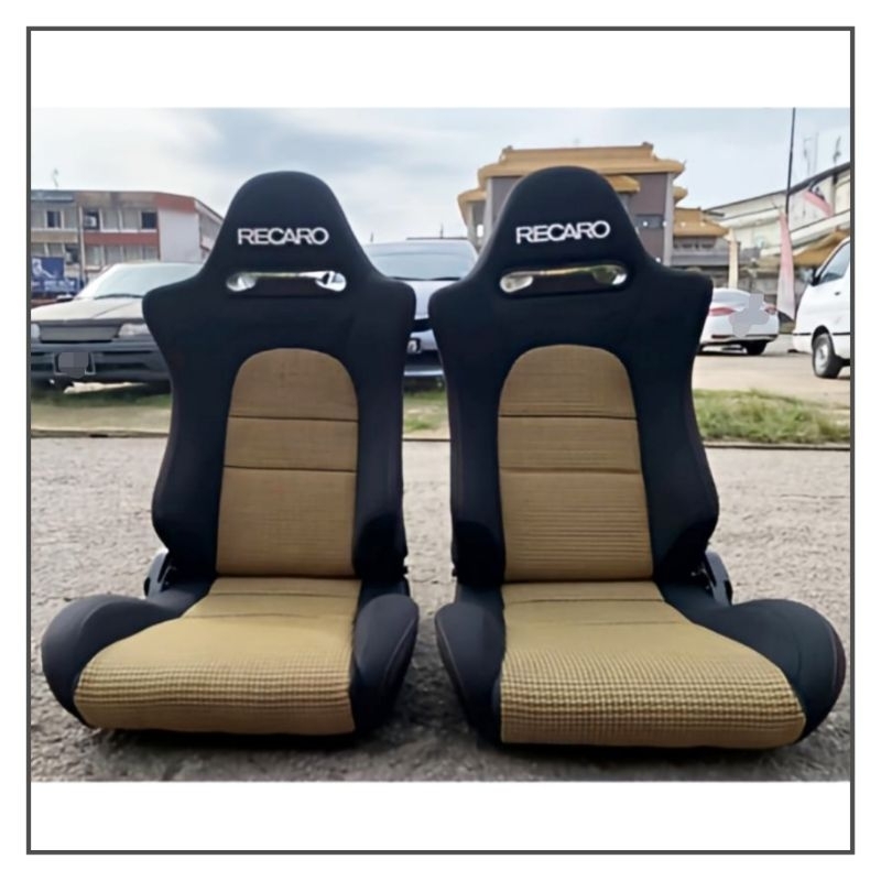 UNIVERSAL RECARO BUCKET SEAT (Tomcat Yellow ) | Shopee Malaysia