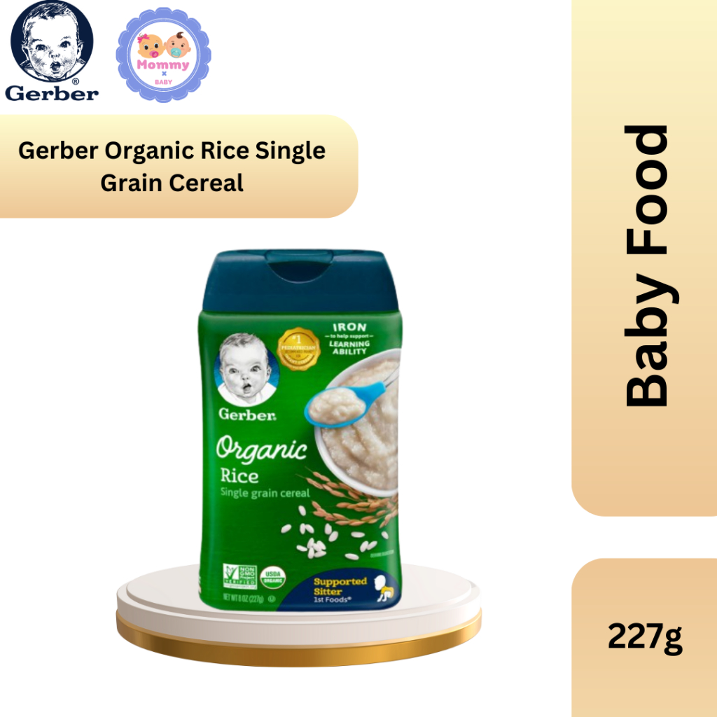 Single grain rice baby sales cereal