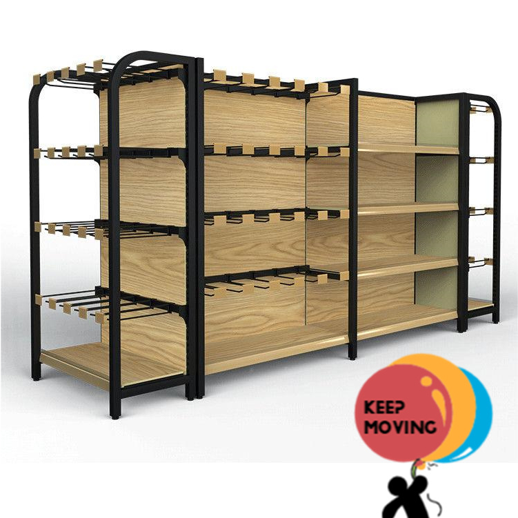 Adjustable Display Rack Rak Paparan Supermarket Convenience Store Multi ...
