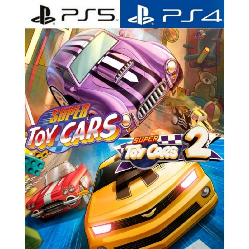 Ps4 Ps5 Super Toy Cars 1 & 2 Bundle Digital 