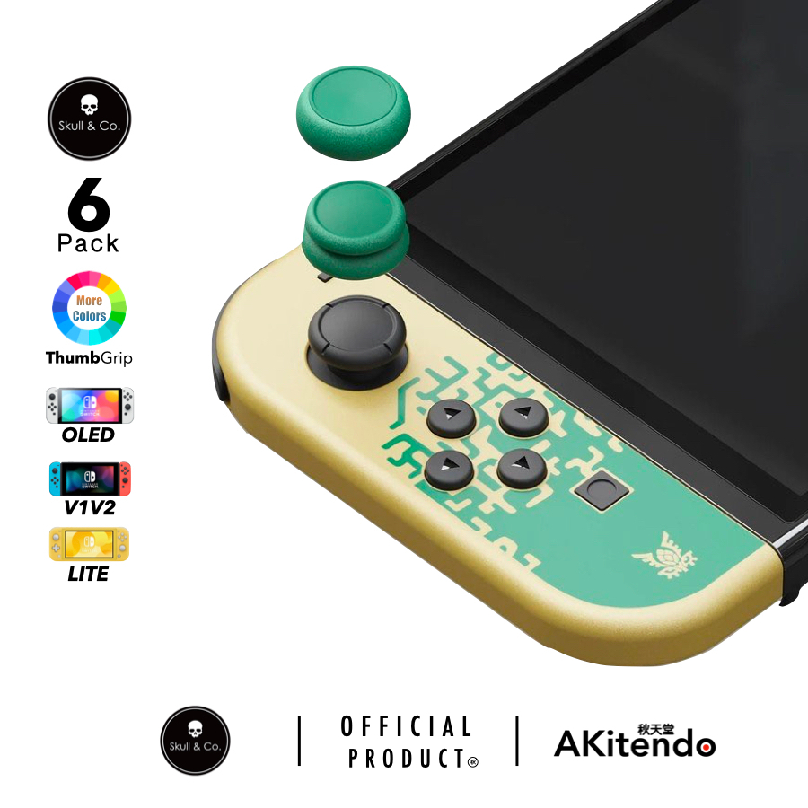 [READY STOCK] Nintendo Switch Skull & CO Thumb Grip Joycon | Shopee ...