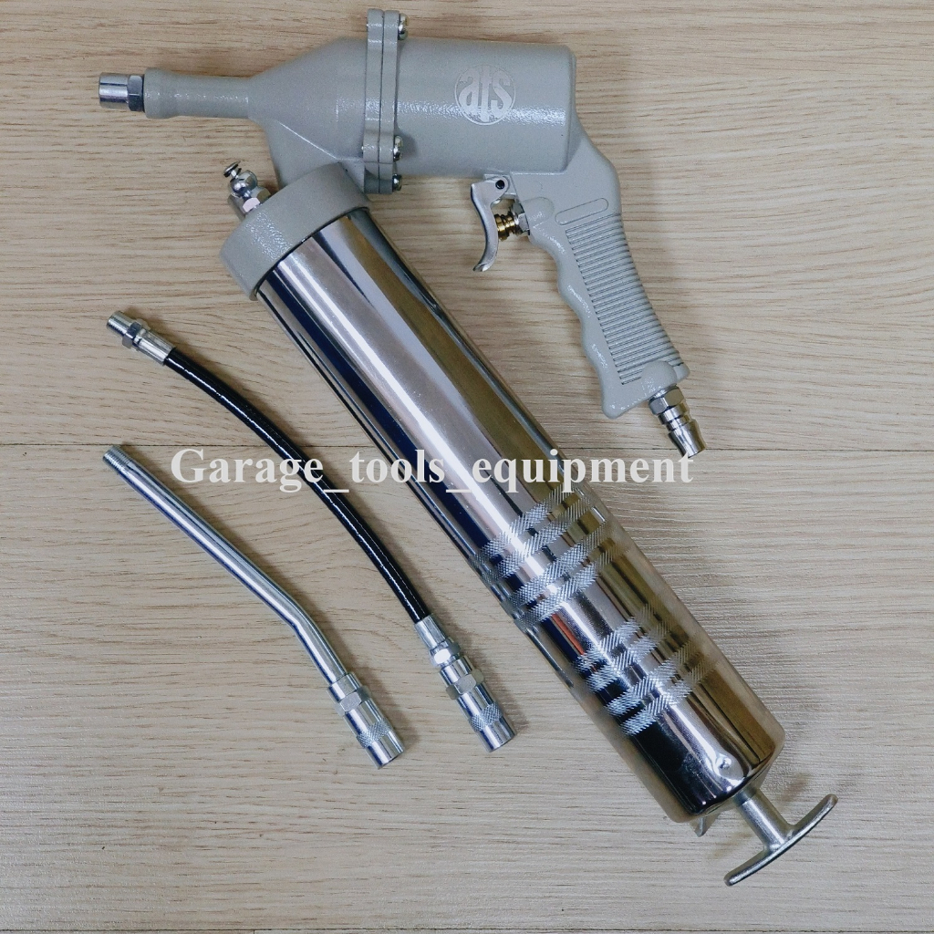 ATS Air Grease Gun | Air Grease Pump 400CC | Made In Taiwan | Shopee ...