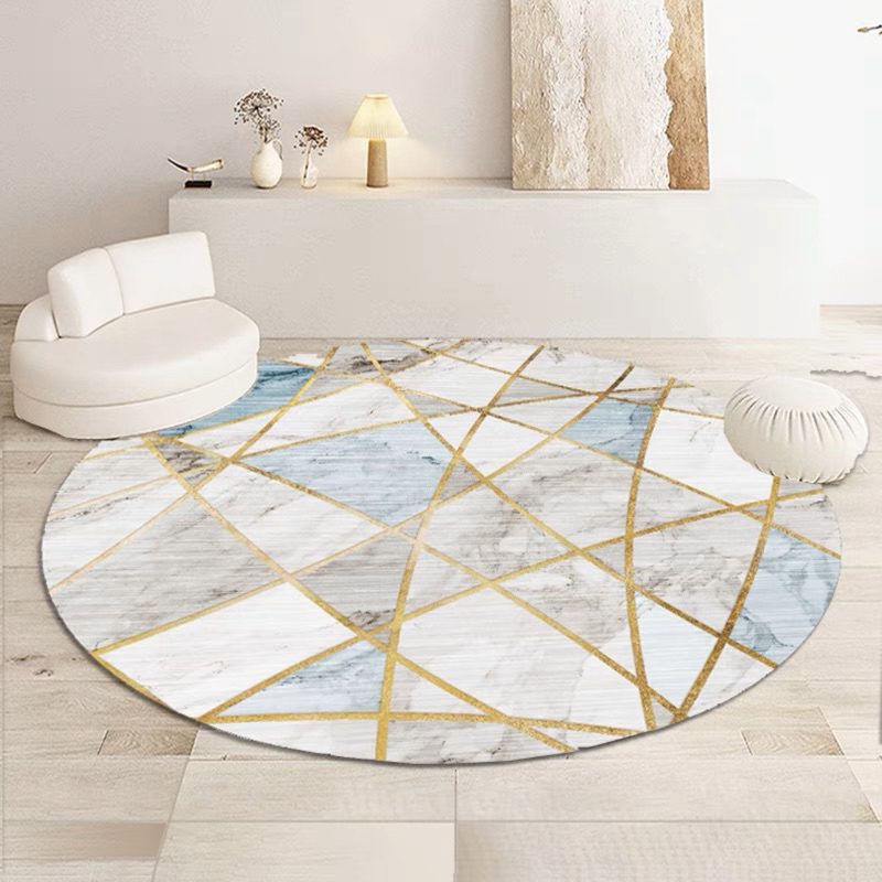 Northern European Classic Luxury Design Home Decoration Rugs Round ...