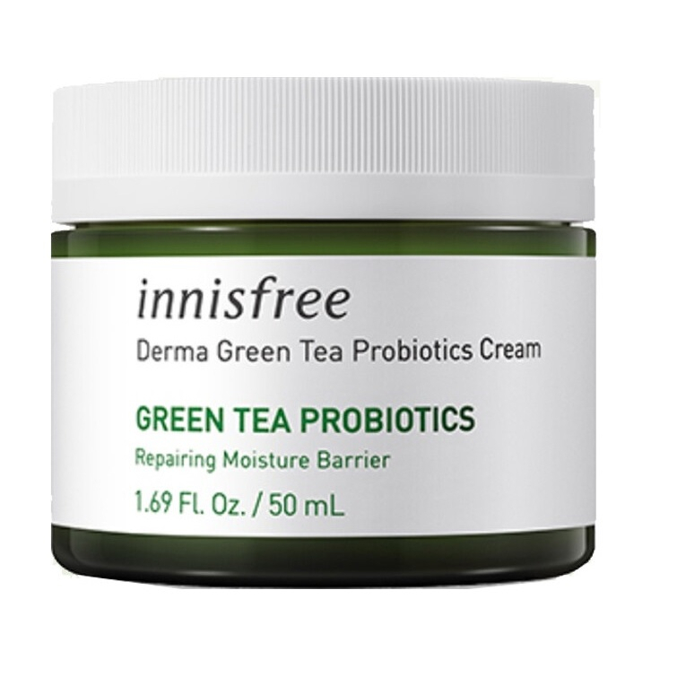 Innisfree Derma Green Tea Probiotics Cream 50ml/ Green Tea Seed Eye
