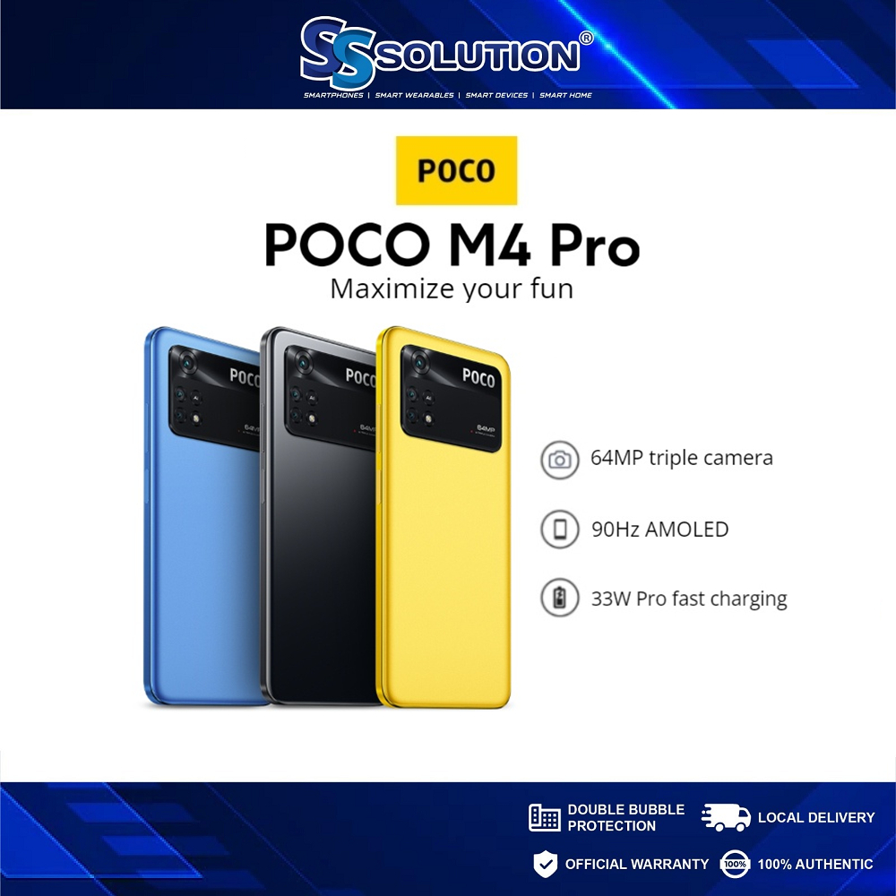Xiaomi Poco M4 Pro pictures, official photos