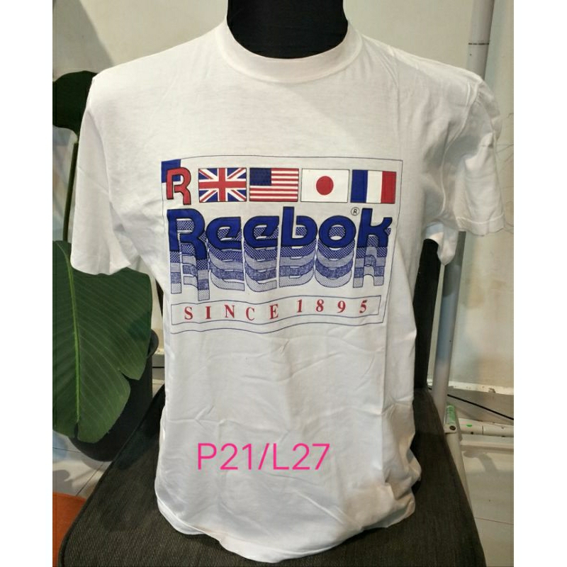 vintage reebox Tshirt | Shopee Malaysia