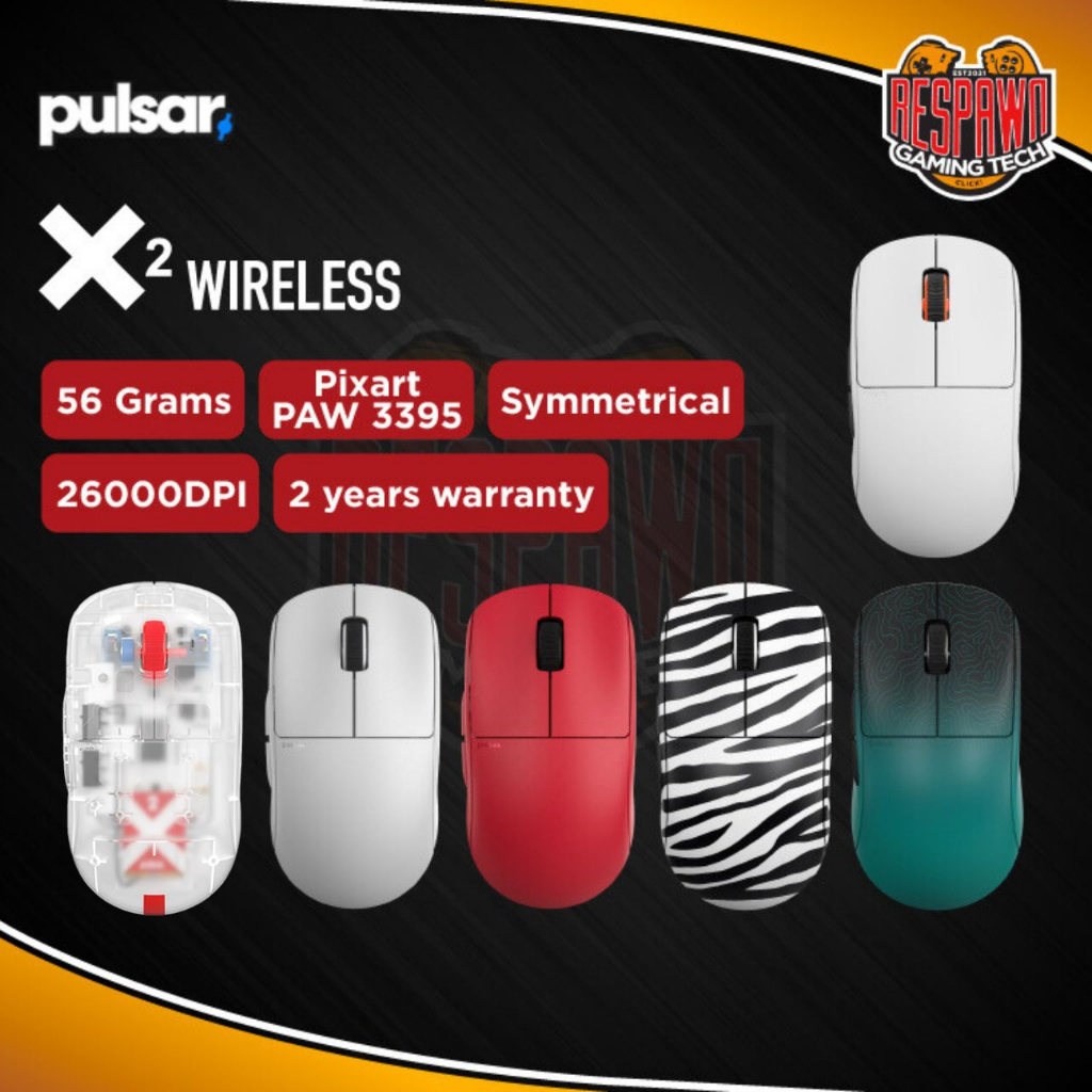 Pulsar X2 Wireless Ultra Lightweight Gaming Mouse