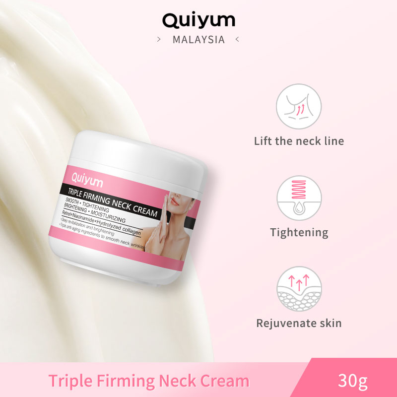 Quiyum Firming Neck Cream Brightening Repairing Lighten Wrinkle Lift ...