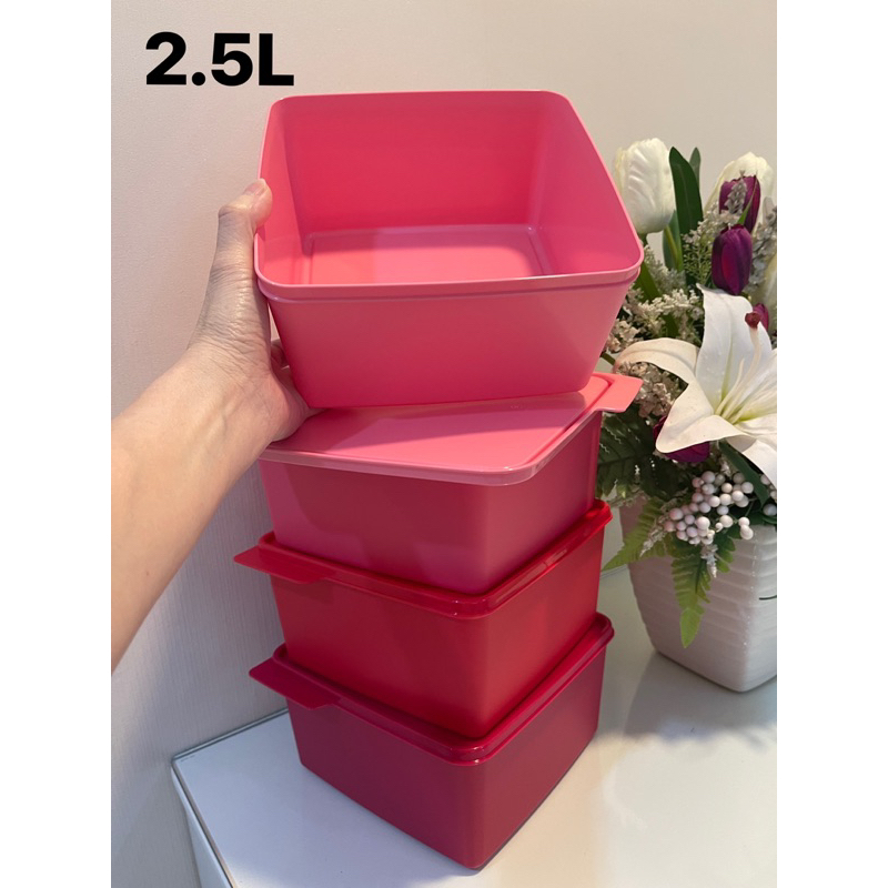 💥Ready stock 💥TUPPERWARE SNACK & STACK / COZY NEST 2.5L (1pc) | Shopee ...