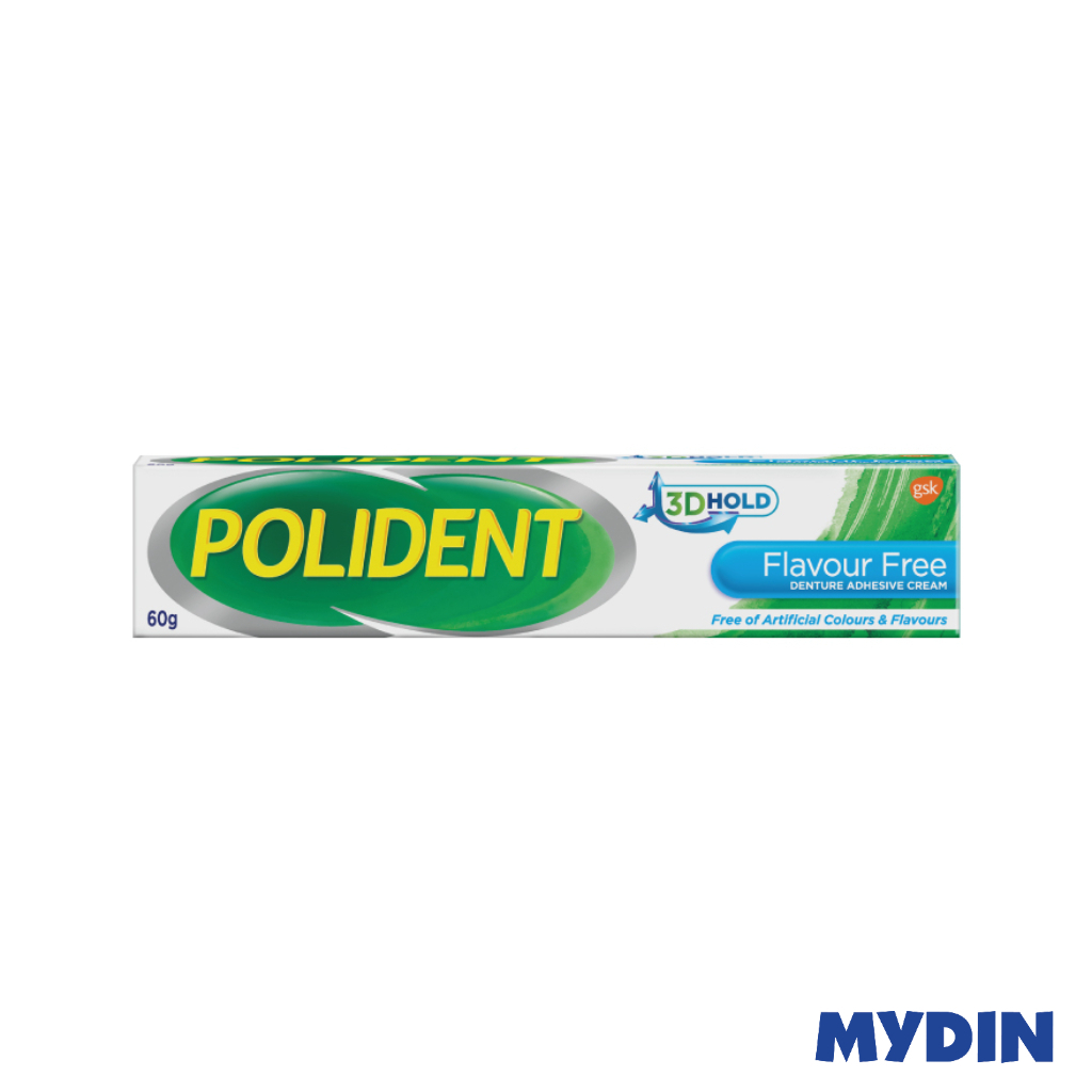 Polident Fresh Denture Adhesive Cream No Flavour (60g) Shopee Malaysia