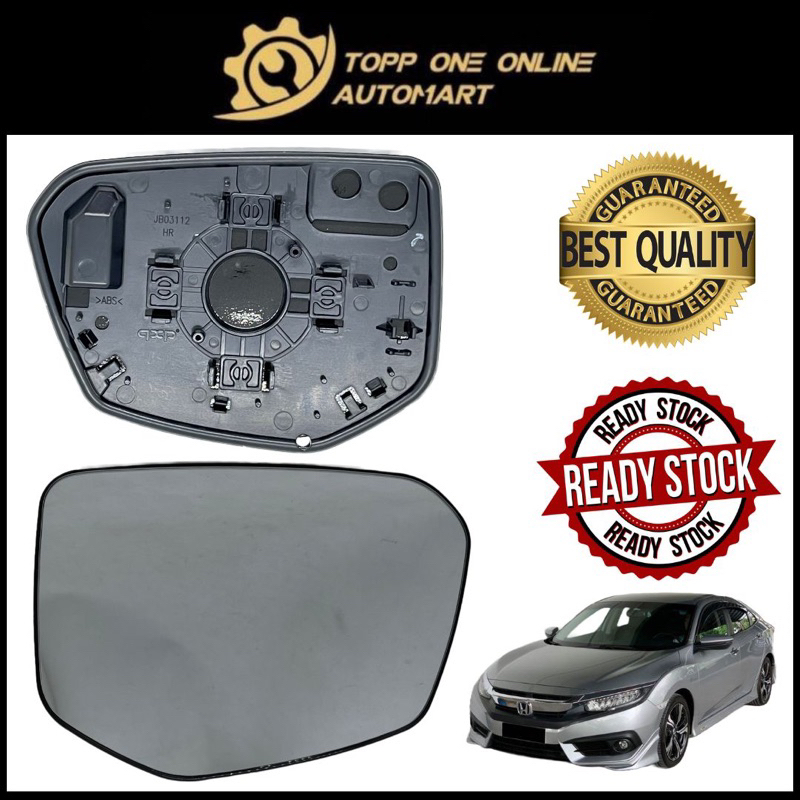 HONDA CIVIC FC 20162021Y SIDE MIRROR GLASS Shopee Malaysia