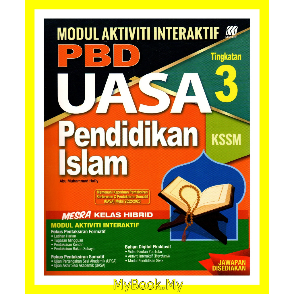 *BARU* MyB Buku Latihan : Modul Aktiviti Interaktif PBD Tingkatan 3 ...