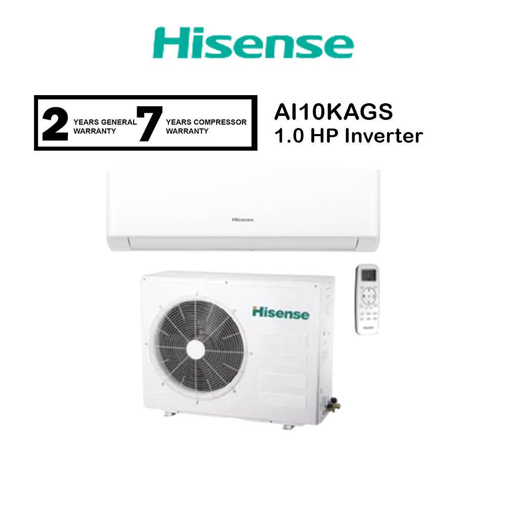 Hisense Air Cond Ai10kags 10hp Kags Inverter R32 Air Conditioner 10hp Ai10tugs Tugs 1690