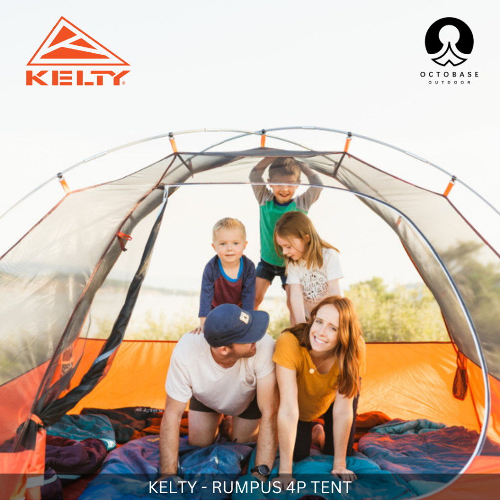 KELTY RUMPUS 4P TENT / LIGHT WEIGHT TENT / WATERPROOF / VENTILATION