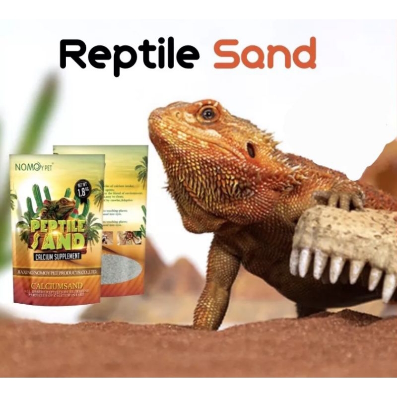 1.8KG REPTILE CALCIUM SAND Natural odorless Pet Climbing Sand爬虫沙