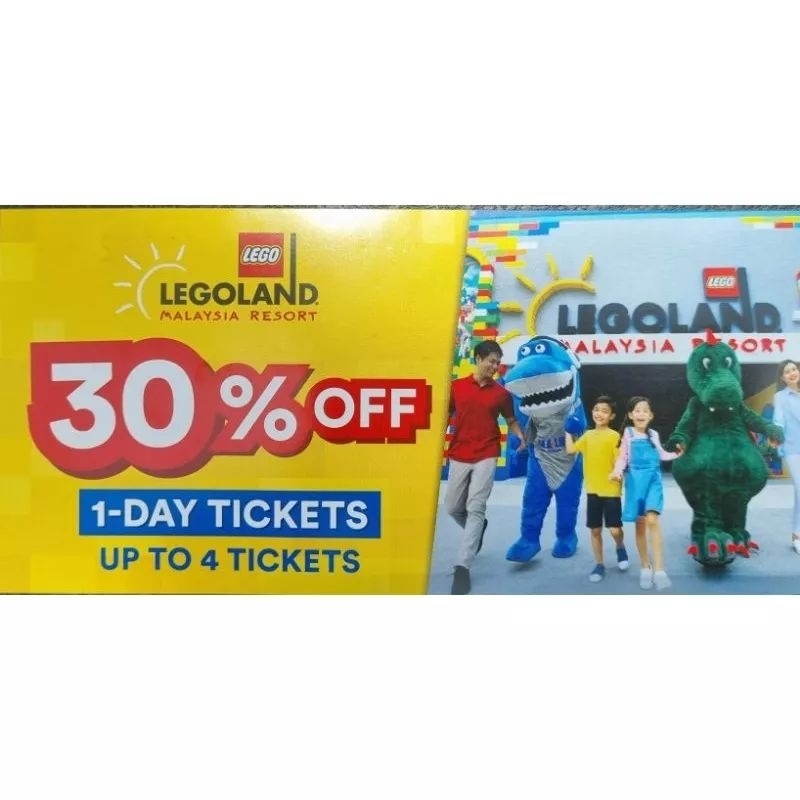 Legoland offers 2 online for 1