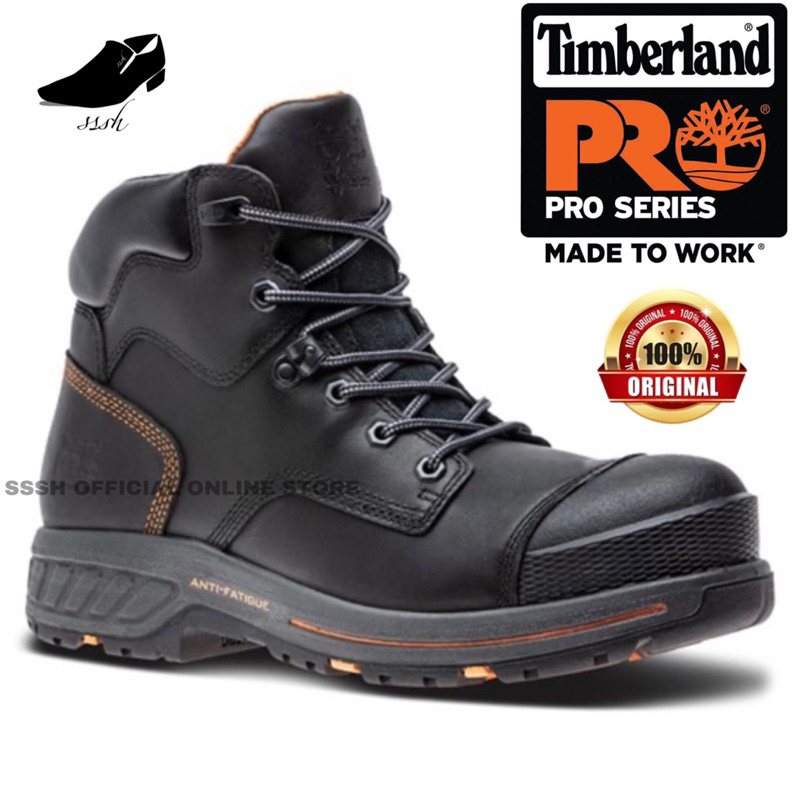 ORIGINAL TIMBERLAND PRO® MEN’S PREMIUM LEATHER HELIX HD 6” COMPOSITE