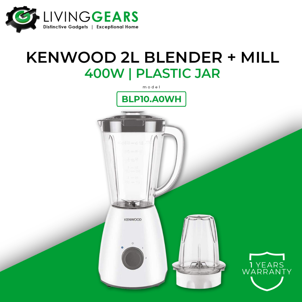 Kenwood Blender (2L/400W) BLP10.A0WH Shopee Malaysia