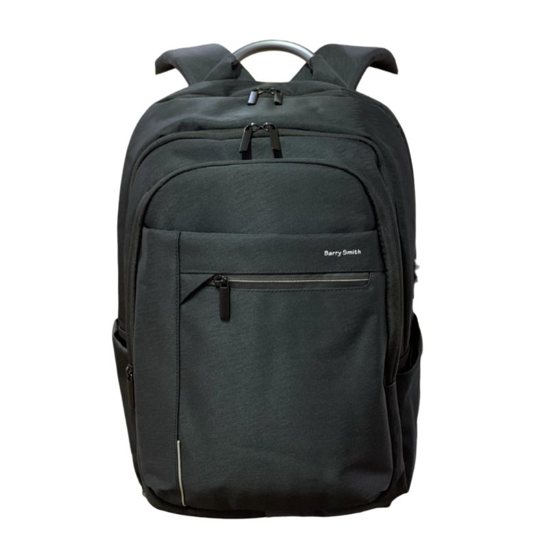 Barry Smith Laptop Backpack (Black) | Shopee Malaysia