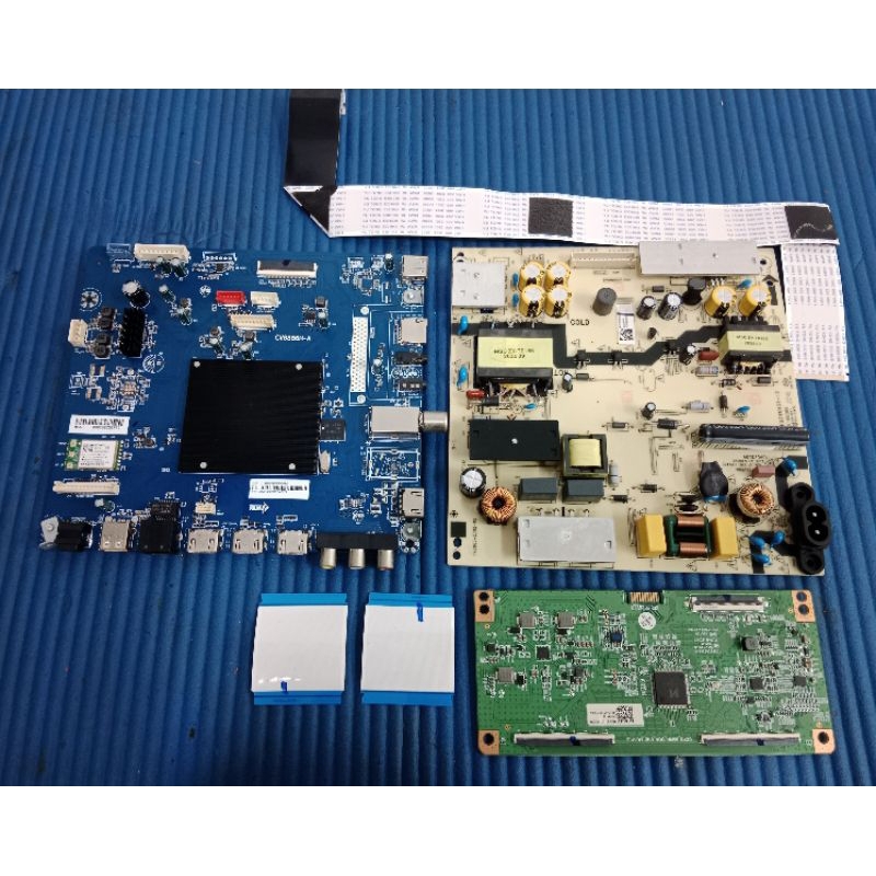 Haier Le50k6600ug Mainboard System Board Power Supply Tcon Ribbon Lvds