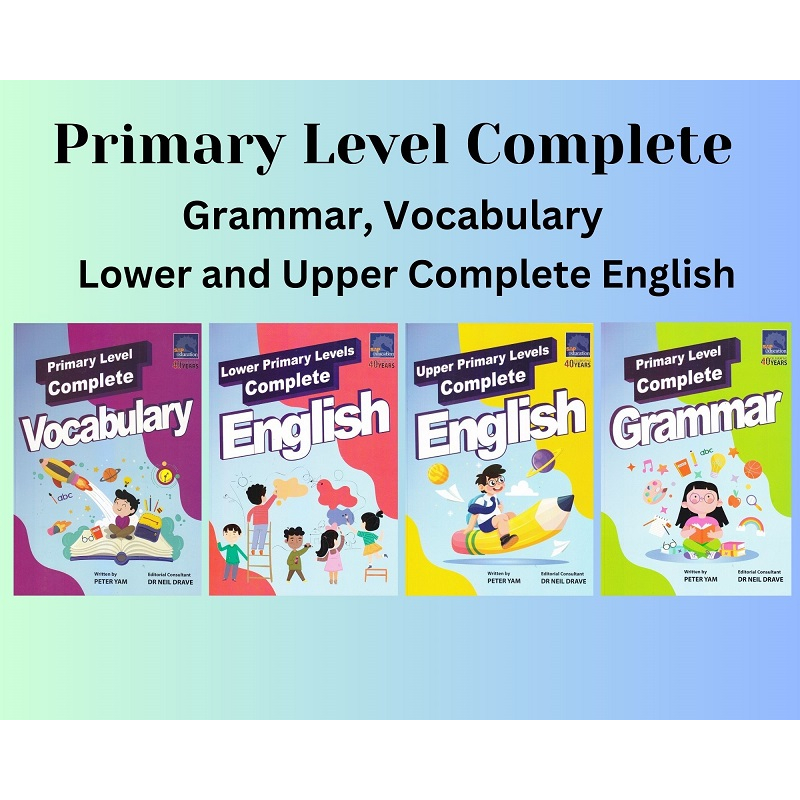 Singapore Syllabus (SAP) - Primary Level Complete (Grammar / Vocabulary ...