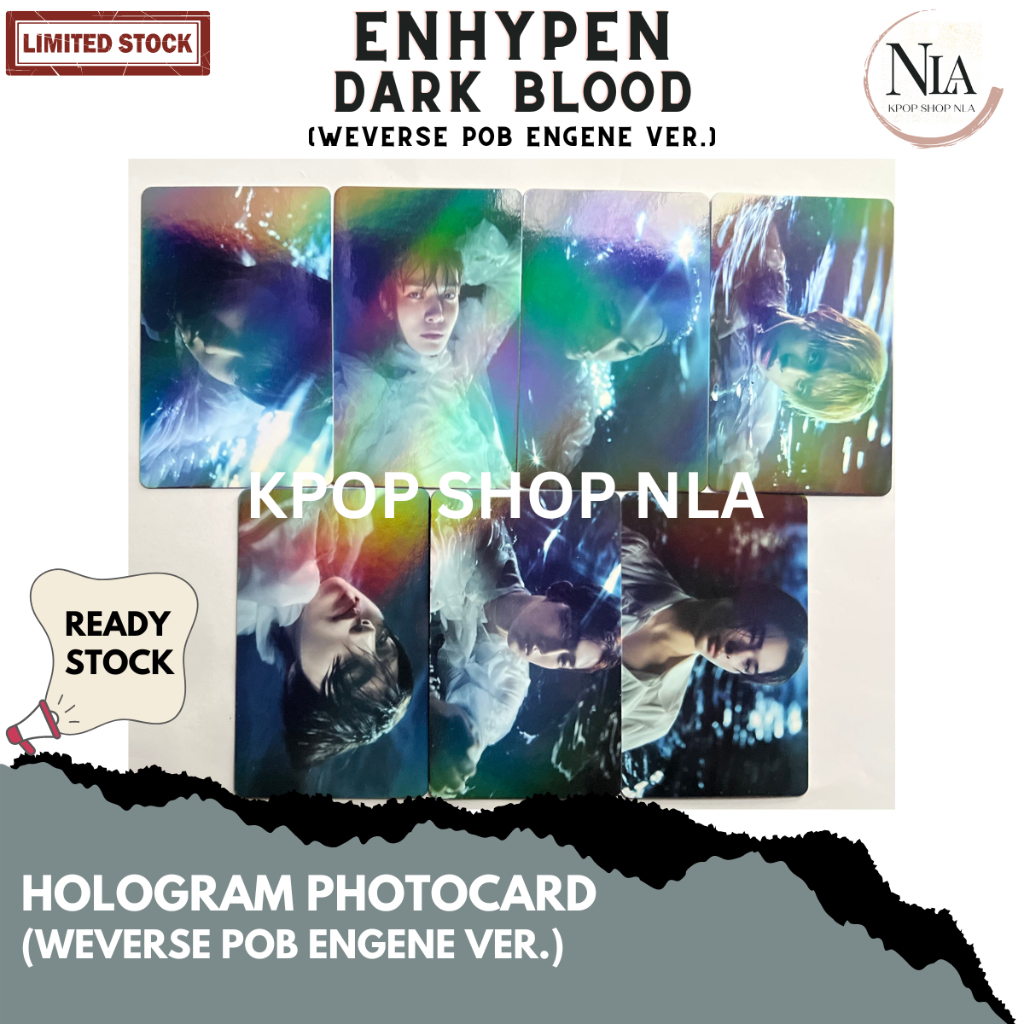 WEVERSE POB ENHYPEN Dark Blood | Shopee Malaysia