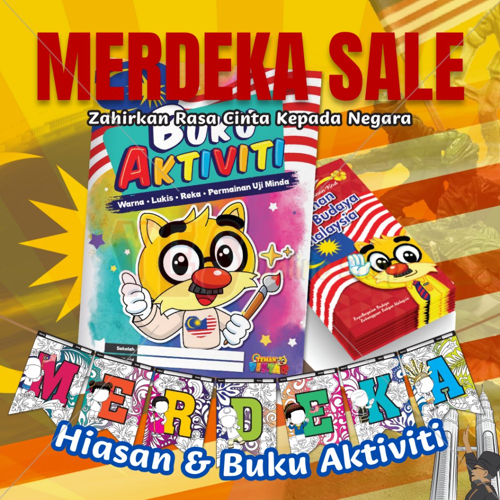 [READY STOCK] Buku&Kad Aktiviti Kanak-kanak Activity Books&Flash Cards ...