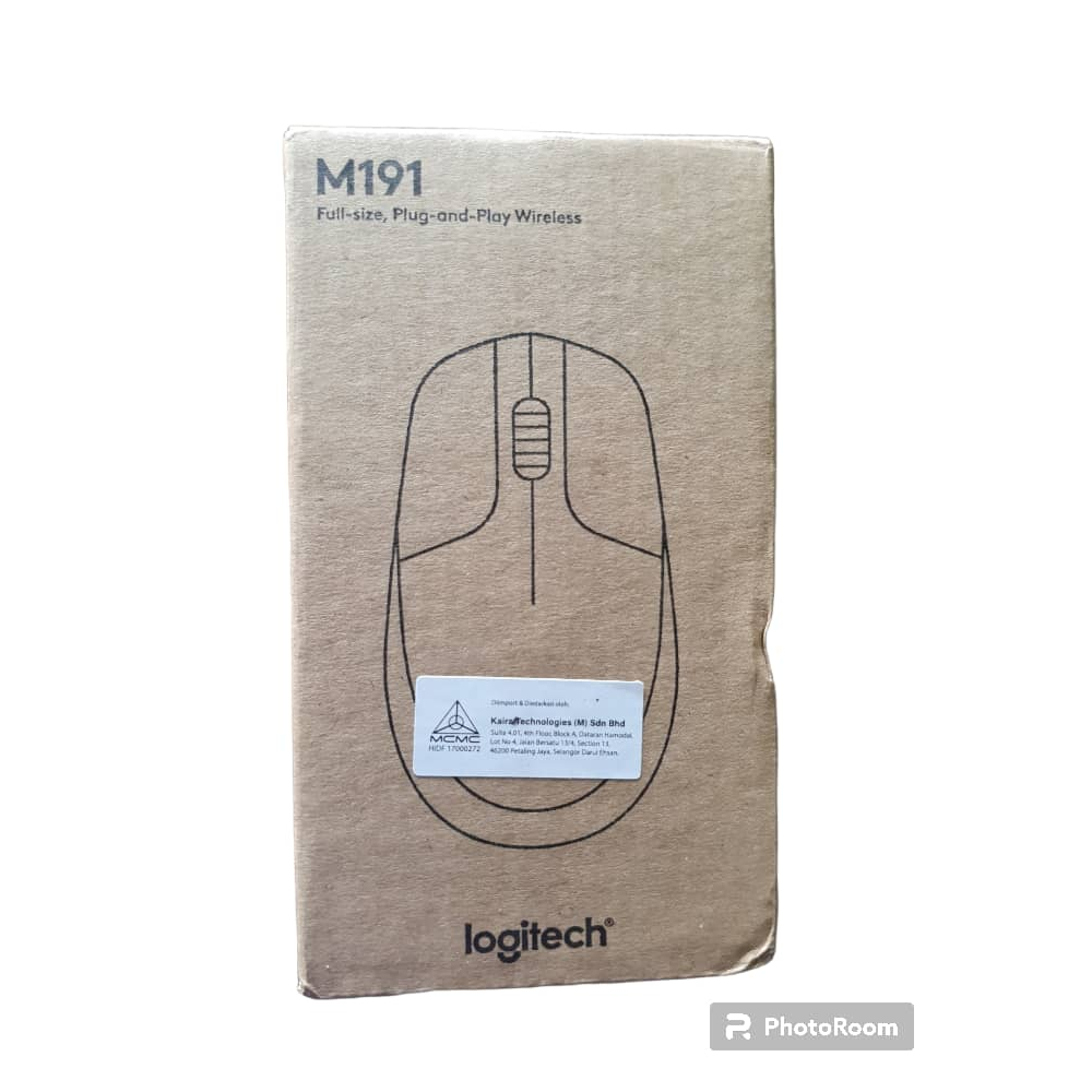 LOGITECH M191 Wireless Mouse For PC Desktop Or Notebook Laptop | Shopee ...