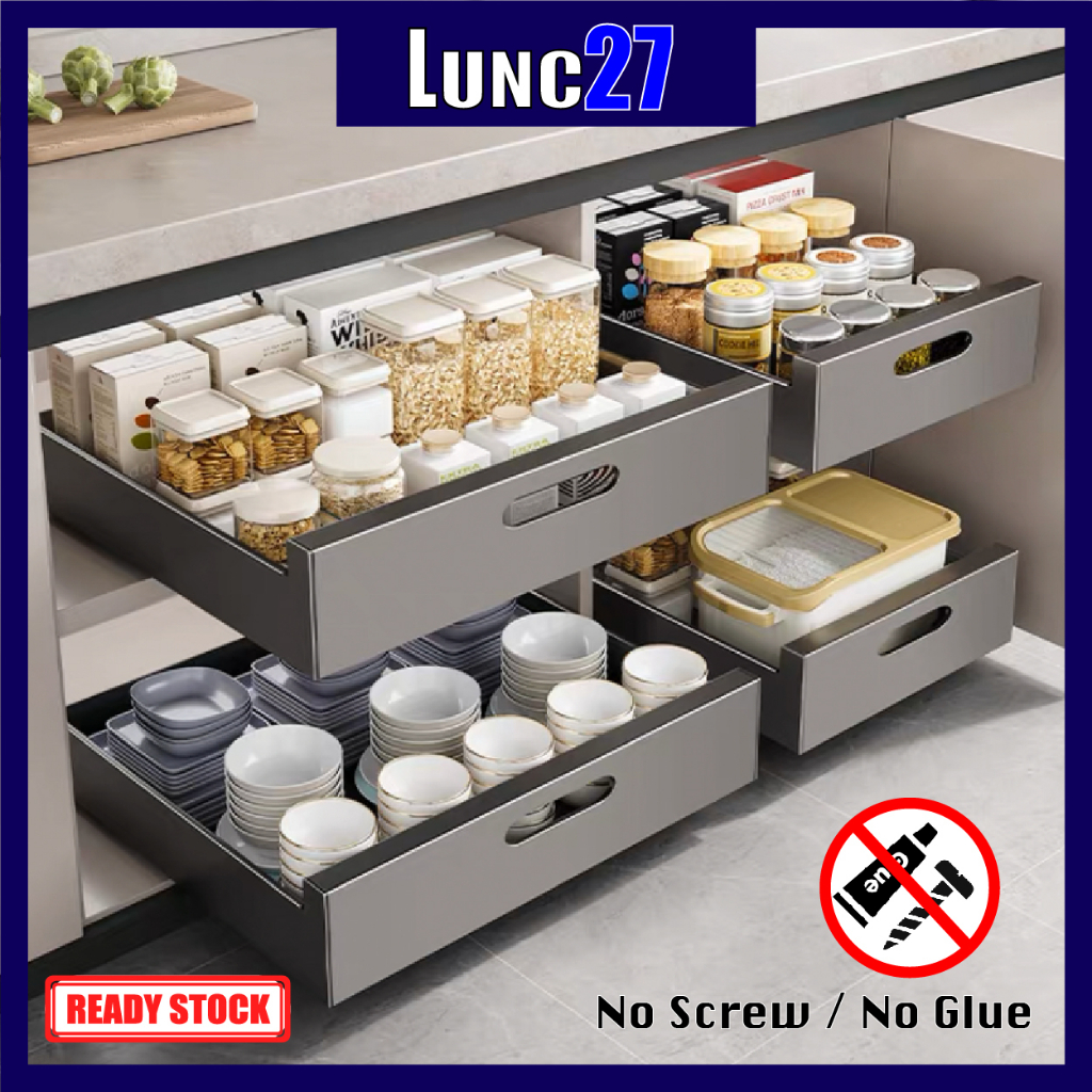 High quality kitchen pull out dish & bowl rack / multifunction