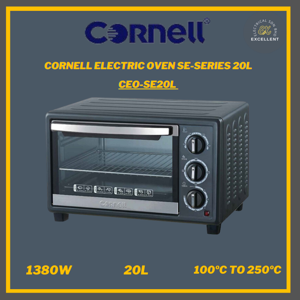 Cornell Electric Oven Se Series 20l Ceo Se20l Ketuhar Elektrik 电烤箱 Shopee Malaysia 8799