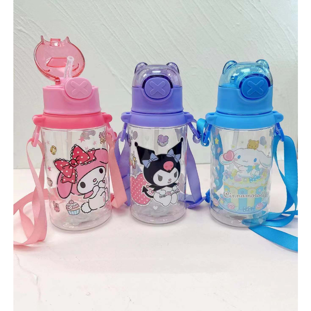 Socute Kuromi Melody Cinnamoroll Water Bottle BPA Free Perfect for ...